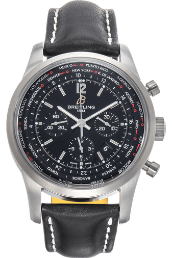 Transocean Chronograph Unitime Stainless Steel Automatic