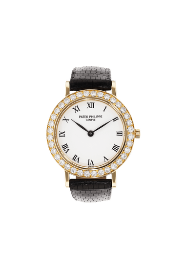 Calatrava Reference 4820 Yellow Gold Quartz