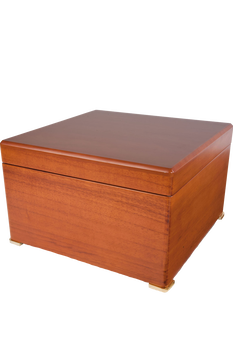 Perpetua II Satin Walnut Quad Watch Winder