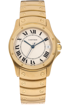 Santos Ronde Yellow Gold Automatic