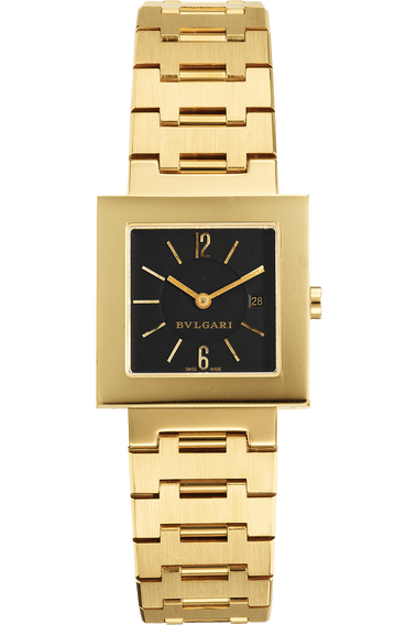 Quadrato Yellow Gold Quartz