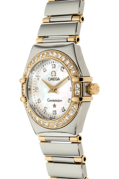 Mini Constellation Yellow Gold and Stainless Steel Quartz