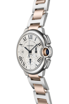 Ballon Bleu Chronograph Rose Gold and Stainless Steel Automatic