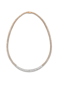 Baguette Love Necklace 