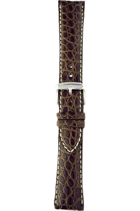 18 mm Brown Alligator Strap