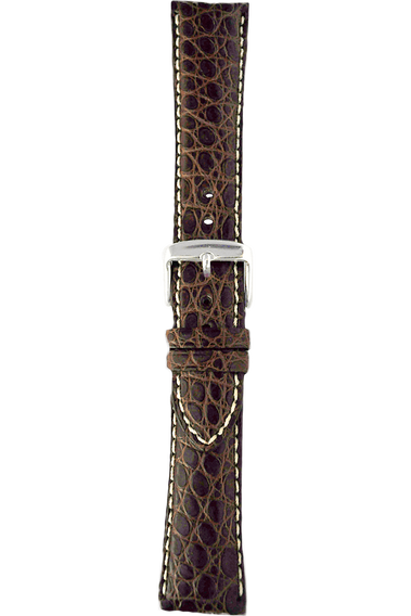 22 mm Brown Alligator Strap