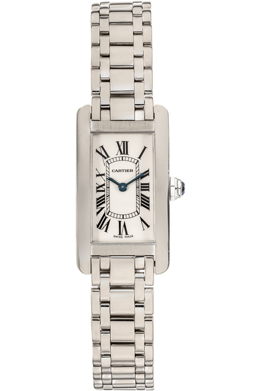 Tank Americaine White Gold Quartz