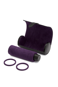 Blake Watch Roll with Capsule Black/Purple