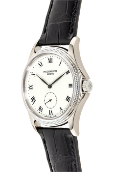 Calatrava Reference 5115 White Gold Manual