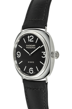 Radiomir Black Seal 8 Days Stainless Steel Manual