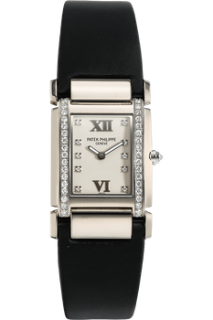 Twenty-4 Reference 4920 White Gold Quartz