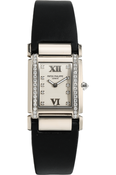 Twenty-4 Reference 4920 White Gold Quartz