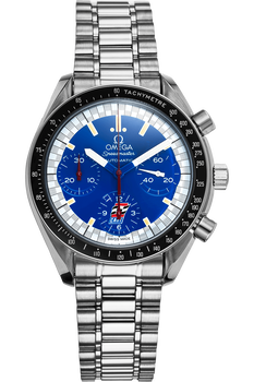 Speedmaster Reduced Michael Schumacher Cart Edition Stainless Steel Automatic