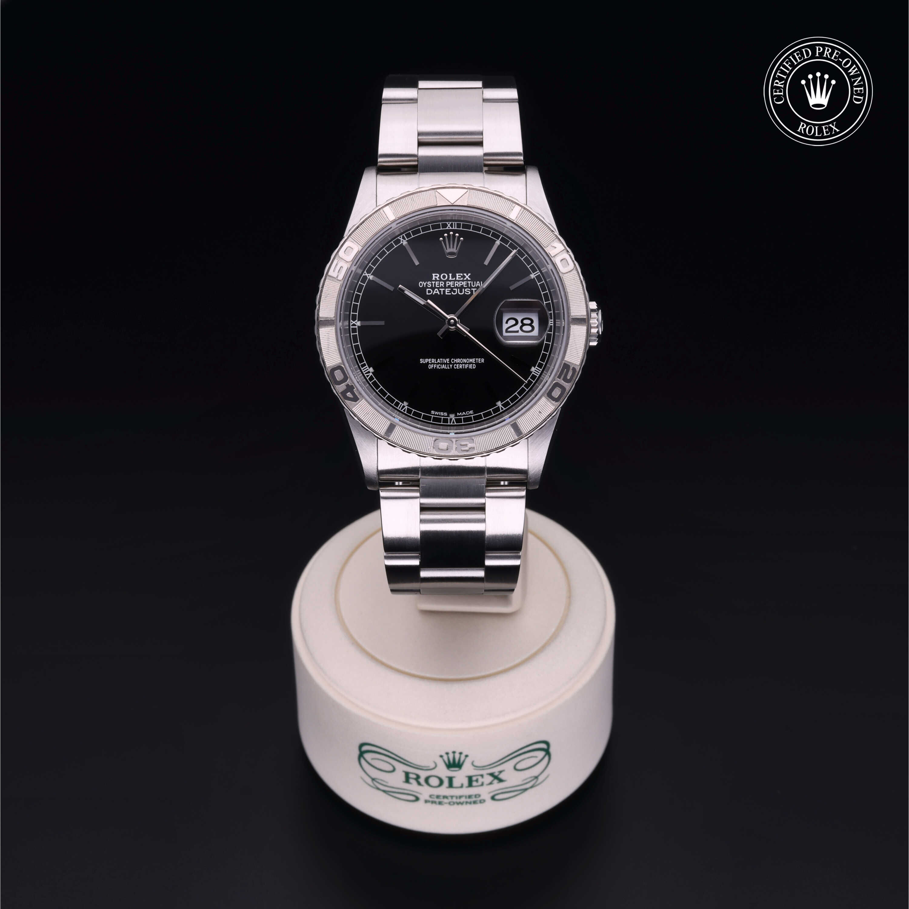 Rolex Certified Pre-Owned Datejust Turn-O-Graph (16264)