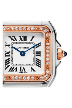 Panth&egrave;re de Cartier, Rose Gold &amp; Steel, Small