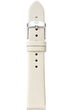 16MM Natural White Thin Saffiano Strap