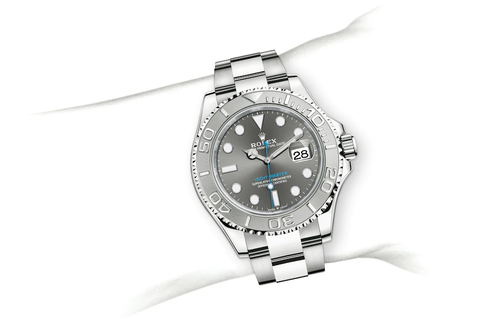 Rolex Yacht-Master 40 Oyster Perpetual Date Two Tone Grey Dial