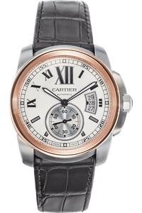 Calibre de Cartier Rose Gold and Stainless Steel Automatic