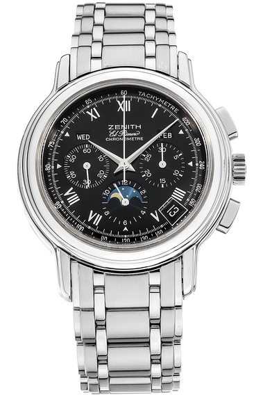 El Primero Chronomaster Moon Phase Stainless Steel Automatic