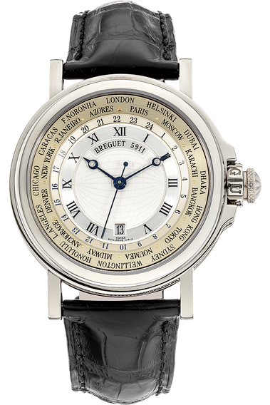 Marine Hora Mundi White Gold Automatic