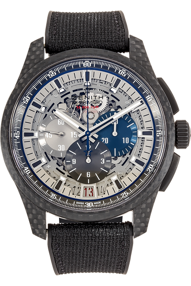 Pre Owned Zenith El Primero Lightweight Aluminum and Carbon Fiber Automatic