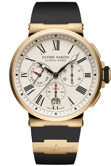 Marine Chronograph Annual Calendar 43mm Rose Gold