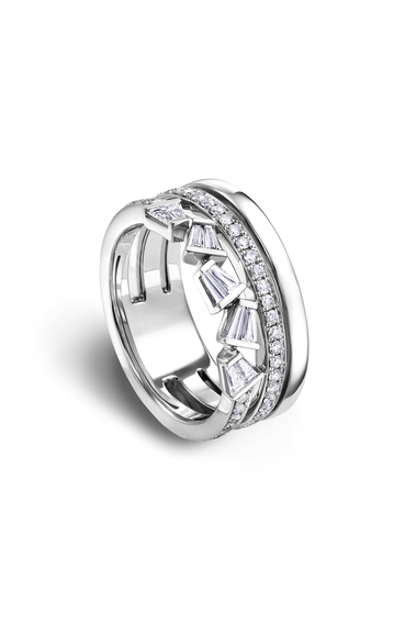 Rock Diamonds Ring 0.64 ct.