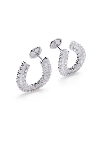 Baguette Love Earrings
