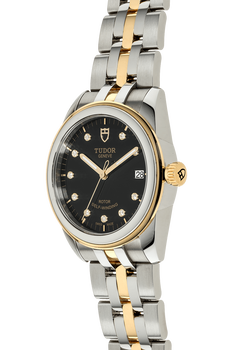 Glamour Date Yellow Gold and Stainless Steel Automatic