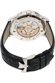 Traditionnelle Complete Calendar White Gold Automatic