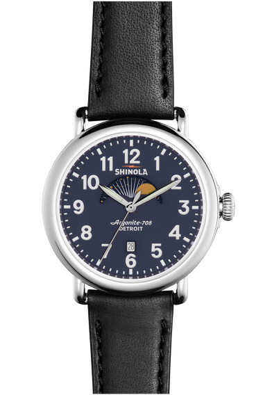 Shinola men's moon phase watch clearance