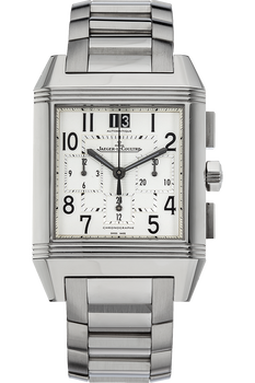 Reverso Squadra GMT Chronograph Stainless Steel Automatic
