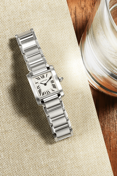 Tank Francaise Stainless Steel Quartz