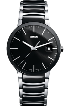 Centrix Large Quartz Black Dial