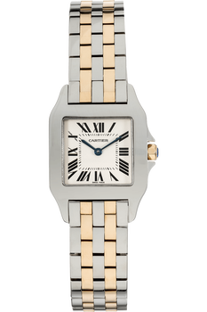 Santos Demoiselle Yellow Gold and Stainless Steel Quartz