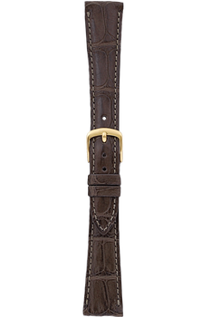 18 mm Brown Alligator Strap
