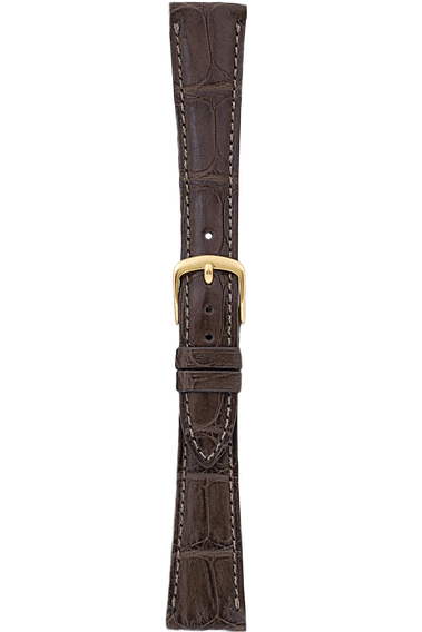 18 mm Brown Alligator Strap