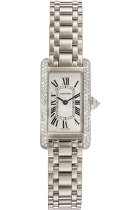 Tank Americaine White Gold Quartz