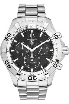 Aquaracer Grande Date Chronograph Stainless Steel Quartz