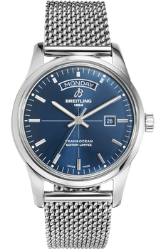 Breitling transocean day 2025 date blue