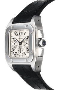 Santos 100 Chronograph Stainless Steel Automatic