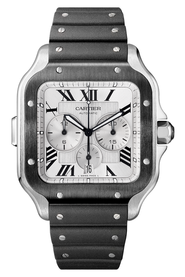 Cartier santos de cartier xl blue dial top