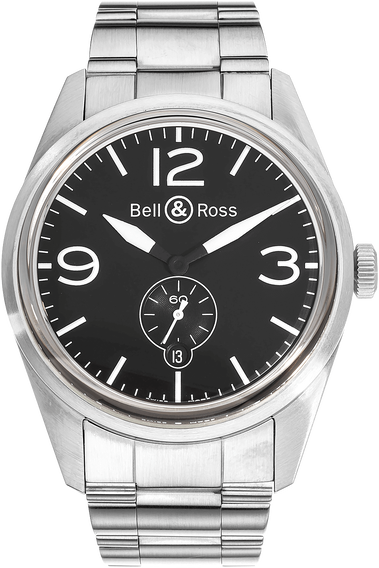 BR 123 Original Black Stainless Steel Automatic