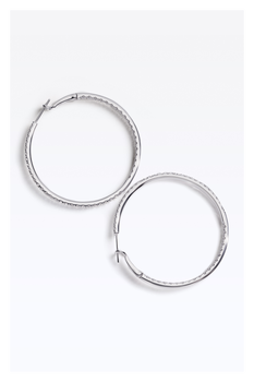 Classics Diamond Hoops