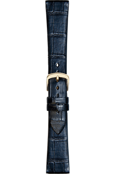 20 mm Black Alligator Strap
