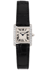 Tank Francaise White Gold Quartz