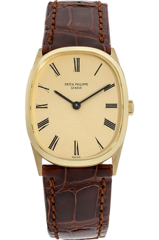 Ellipse Reference 3546 Circa 1970s Yellow Gold Manual