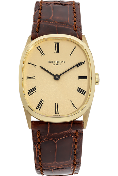 Ellipse Reference 3546 Circa 1970s Yellow Gold Manual