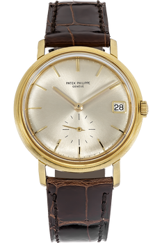 Calatrava Reference 3445 Circa 1960s Yellow Gold Automatic