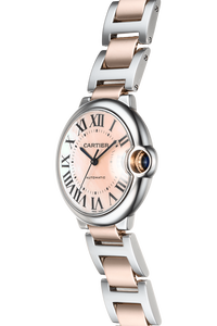 Ballon Bleu Rose Gold and Stainless Steel Automatic